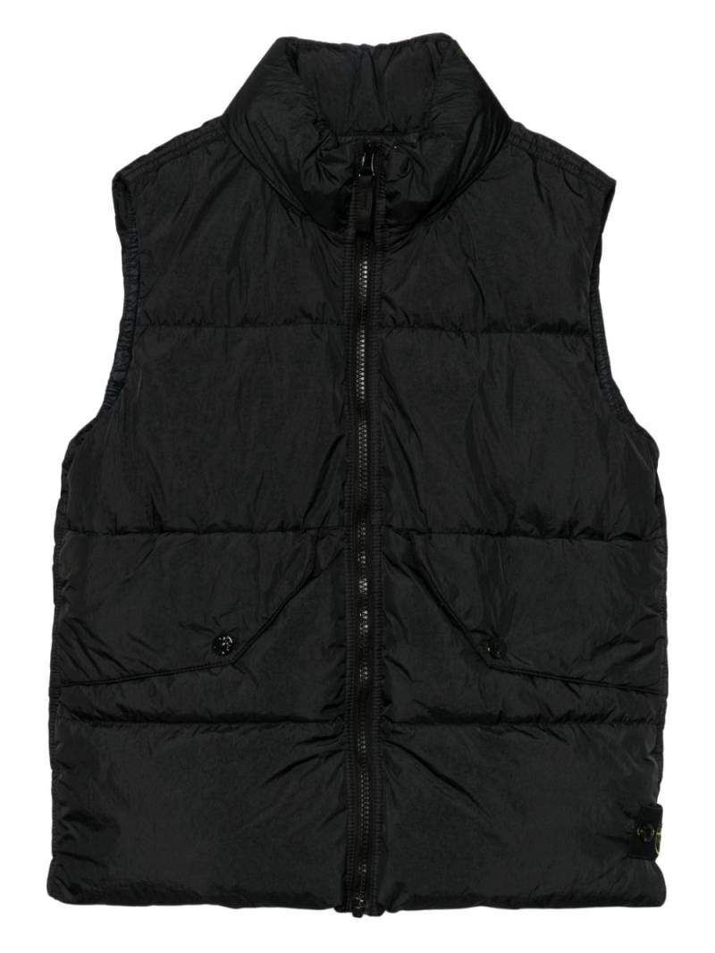 Stone Island Junior padded gilet - Black von Stone Island Junior