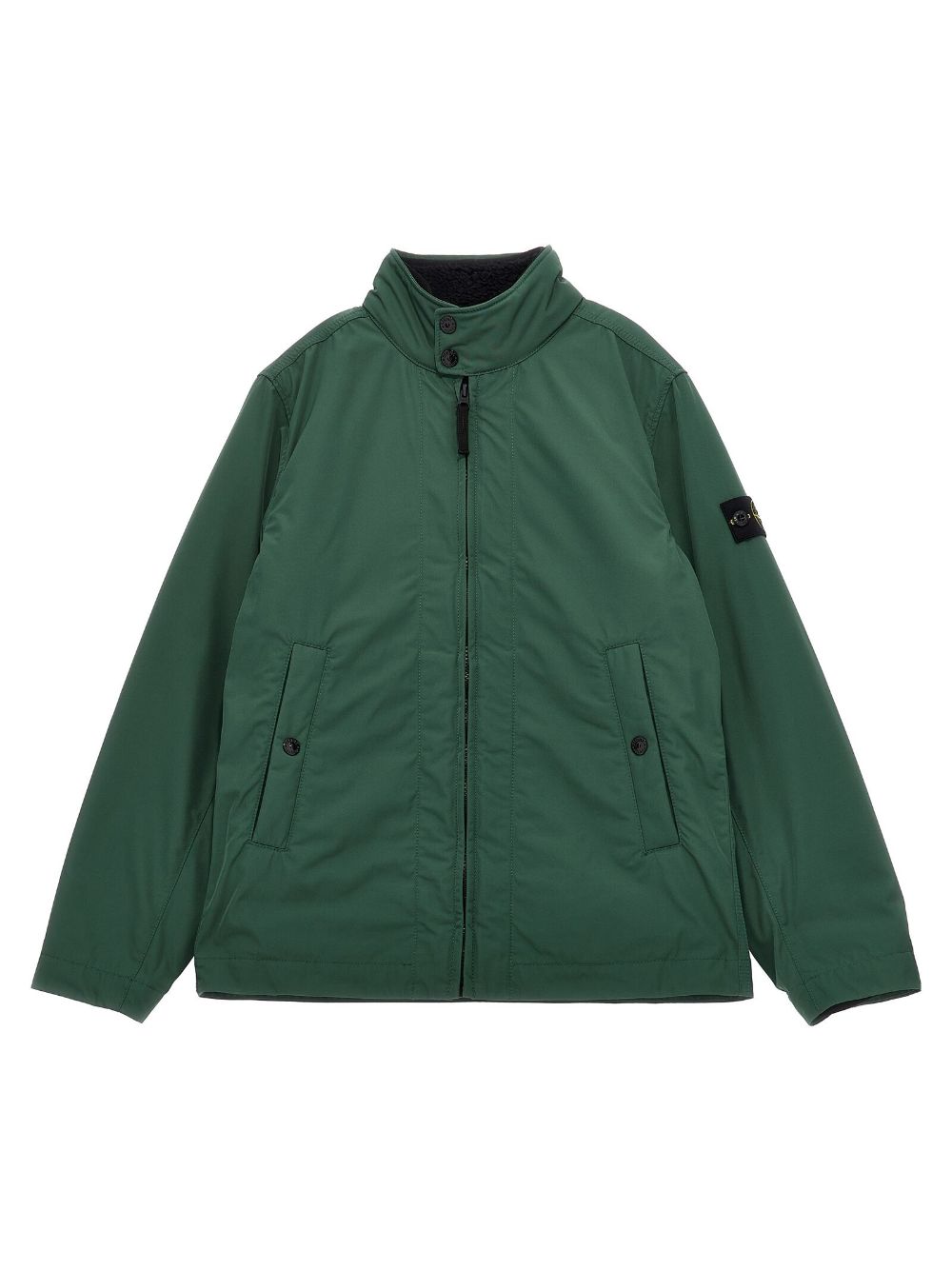 Stone Island Junior reversible jacket - Green von Stone Island Junior