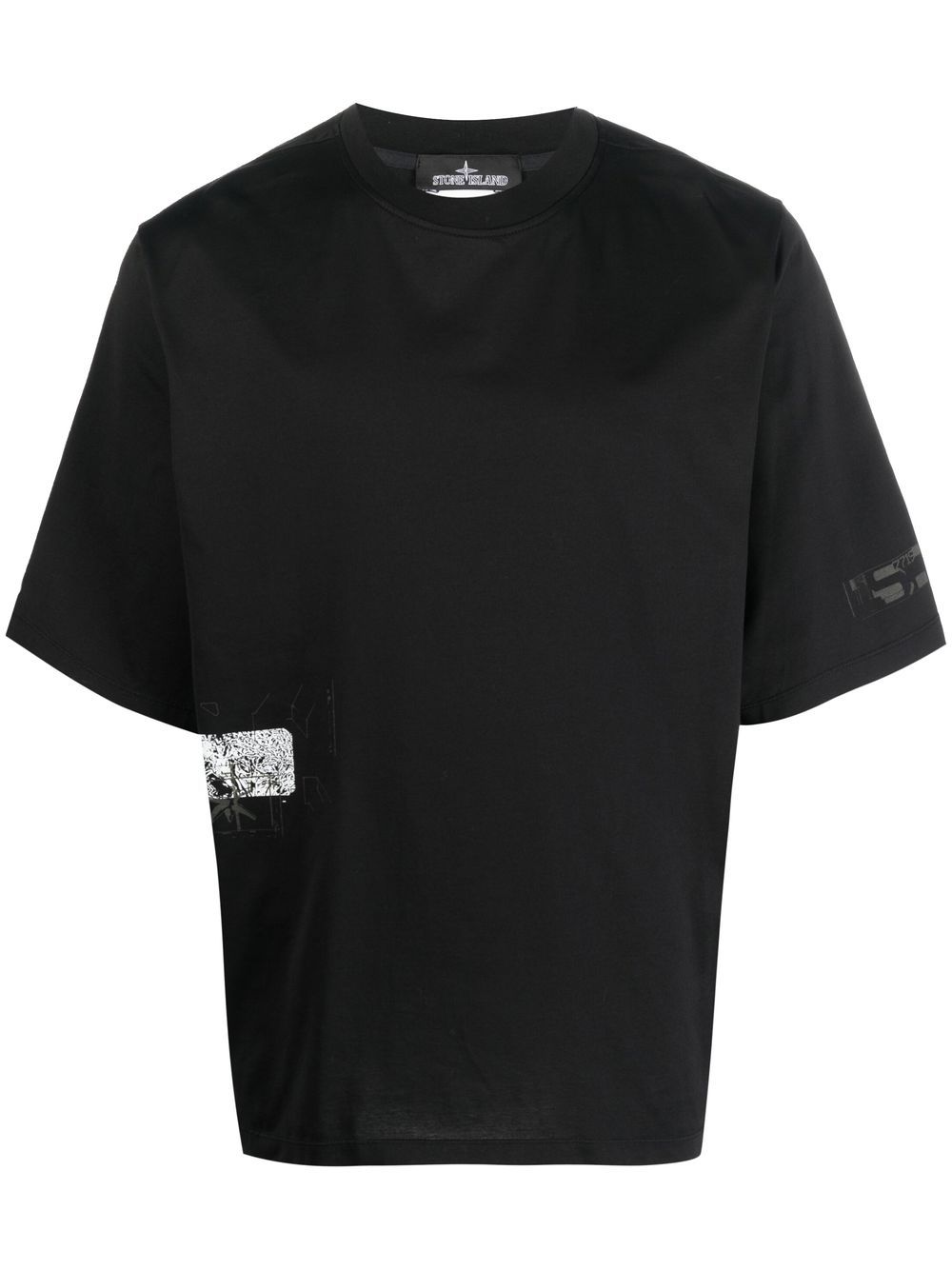 Stone Island Shadow Project short sleeve T-shirt - Black von Stone Island Shadow Project