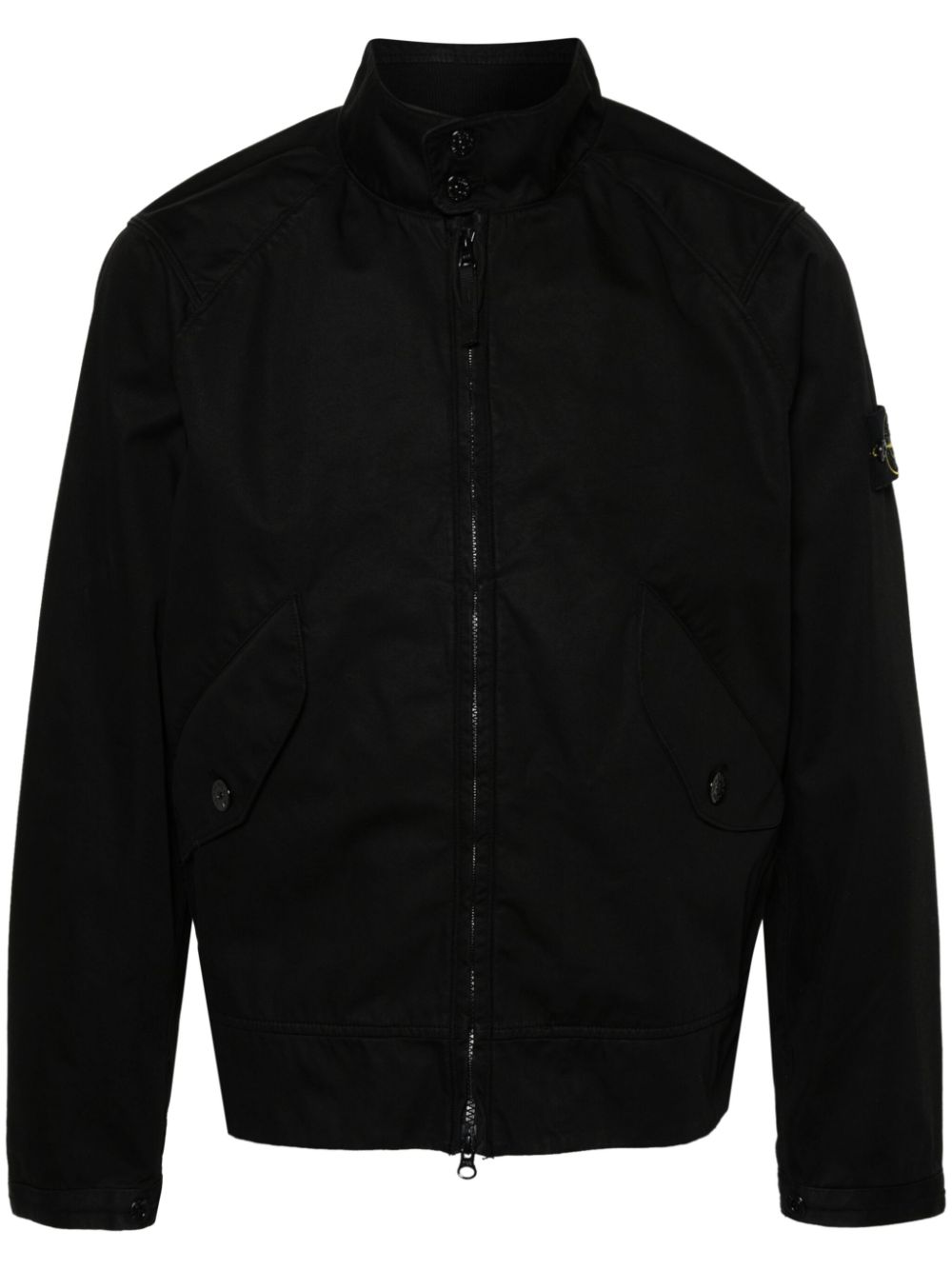 Stone Island Bio Raso organic cotton jacket - Black von Stone Island