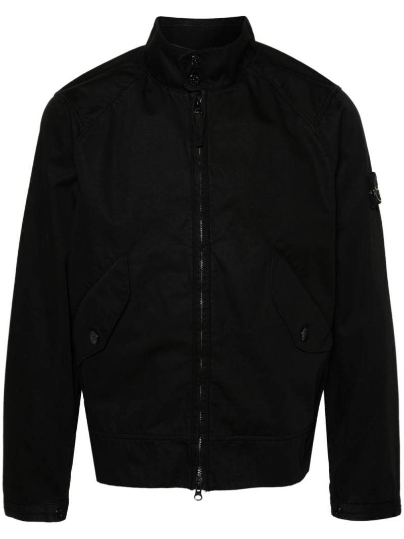 Stone Island Bio Raso organic cotton jacket - Black von Stone Island