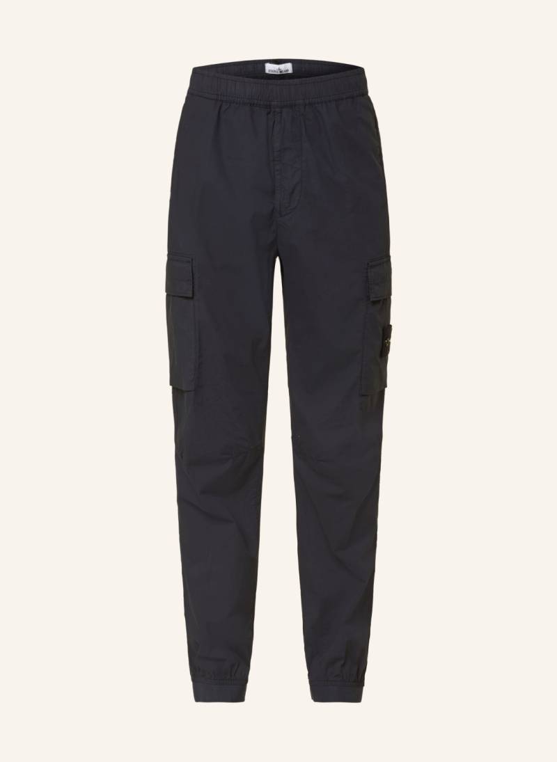 Stone Island Cargohose Extra Slim Fit blau von Stone Island