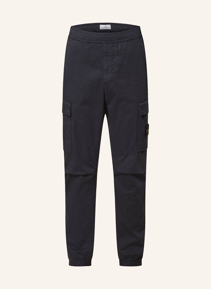 Stone Island Cargohose Extra Slim Fit blau von Stone Island