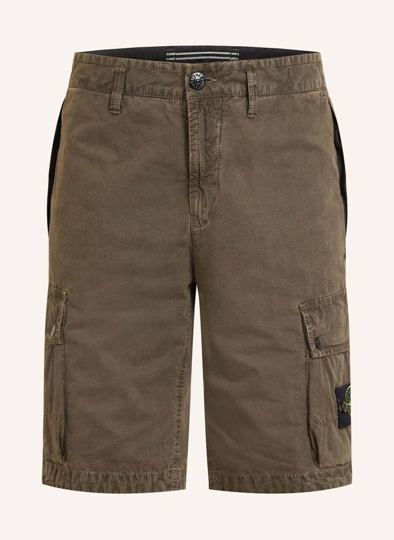 Stone Island Cargoshorts gruen von Stone Island