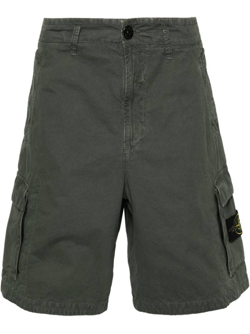 Stone Island Compass-badge bermuda shorts - Green von Stone Island