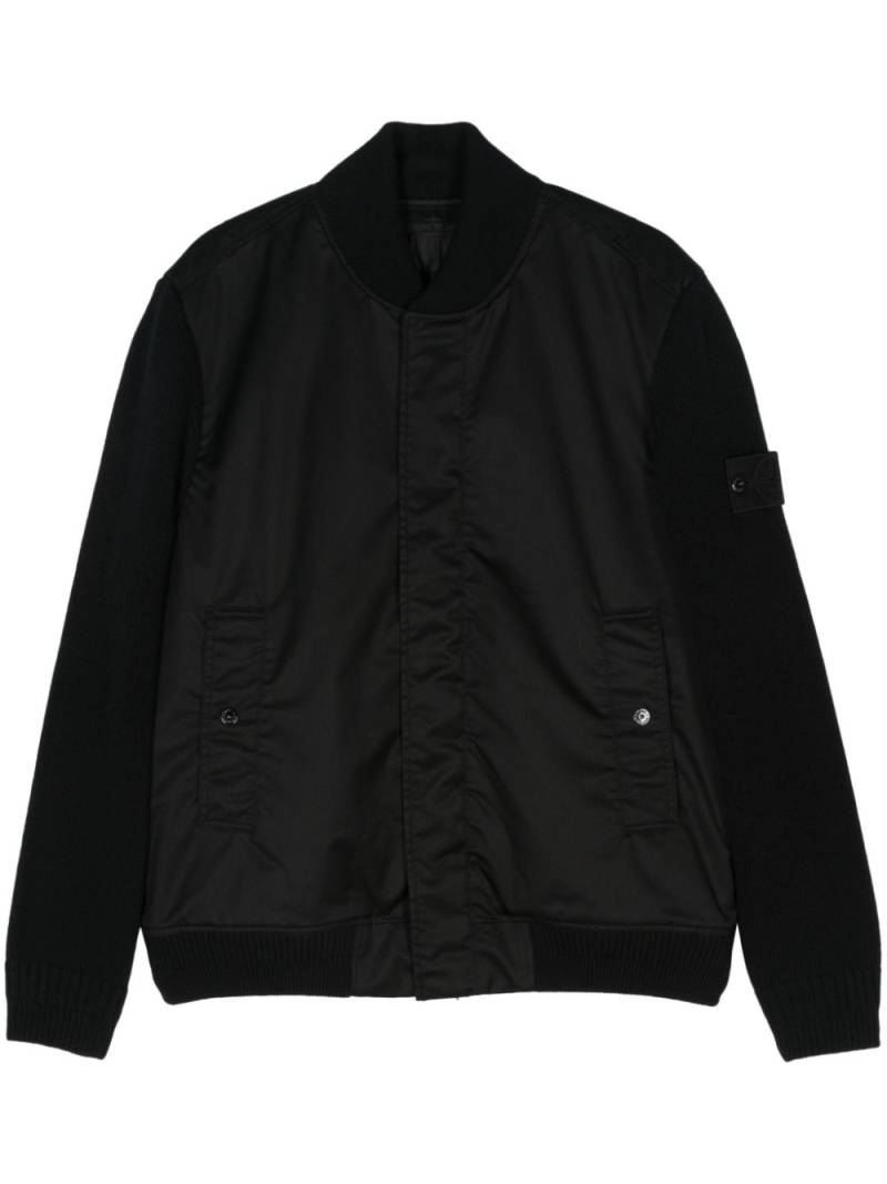 Stone Island Compass-badge bomber jacket - Black von Stone Island