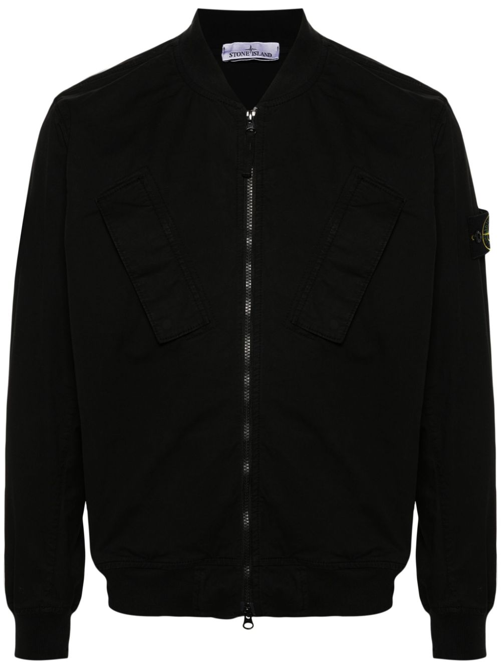 Stone Island Compass-badge bomber jacket - Black von Stone Island