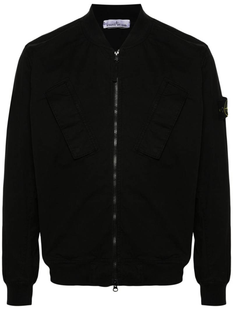 Stone Island Compass-badge bomber jacket - Black von Stone Island