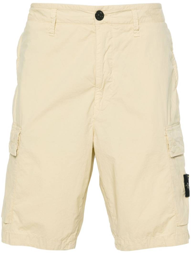 Stone Island Compass-badge cargo shorts - Neutrals von Stone Island