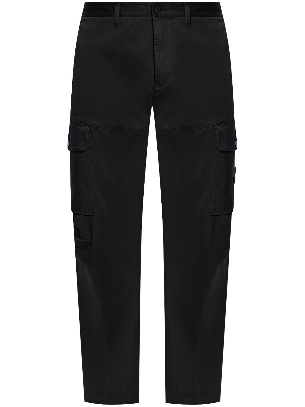 Stone Island Compass-badge cargo trousers - Black von Stone Island