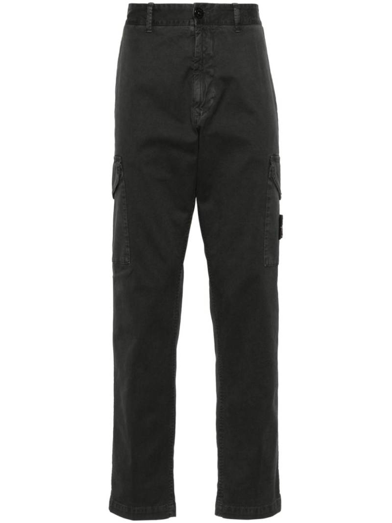 Stone Island Compass-badge cargo trousers - Grey von Stone Island