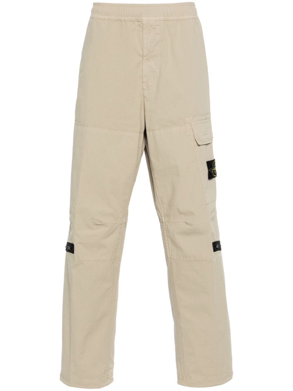 Stone Island Compass-badge cargo trousers - Neutrals von Stone Island