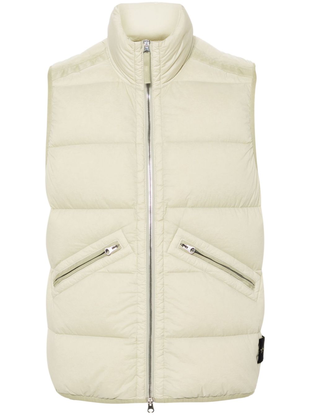 Stone Island Compass-badge gilet - Neutrals von Stone Island