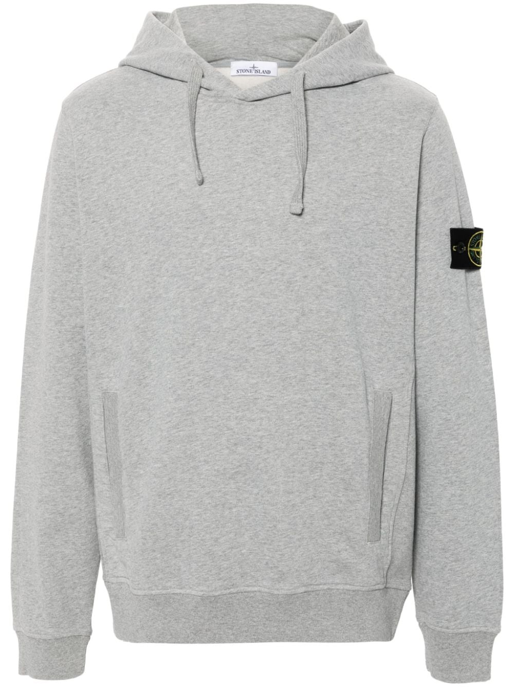 Stone Island Compass-badge hoodie - Grey von Stone Island