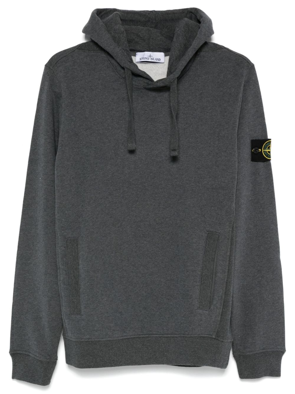 Stone Island Compass-badge hoodie - Grey von Stone Island