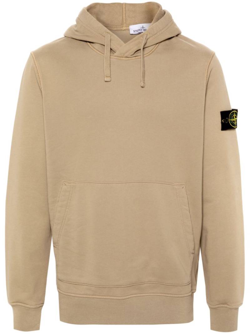 Stone Island Compass-badge hoodie - Neutrals von Stone Island