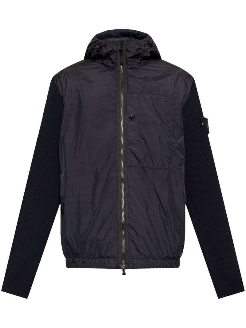 Stone Island Compass badge jacket - Blue von Stone Island