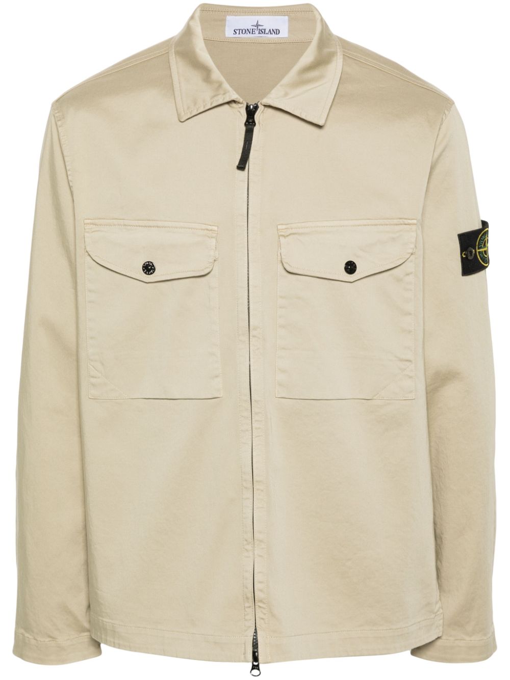 Stone Island Compass-badge jacket - Neutrals von Stone Island