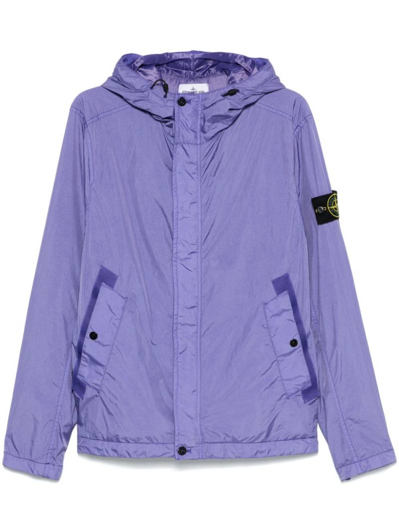 Stone Island Compass-badge jacket - Purple von Stone Island