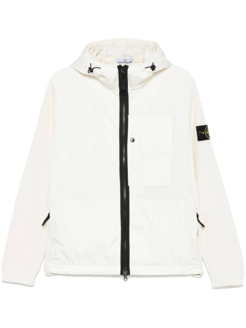 Stone Island Compass-badge jacket - White von Stone Island