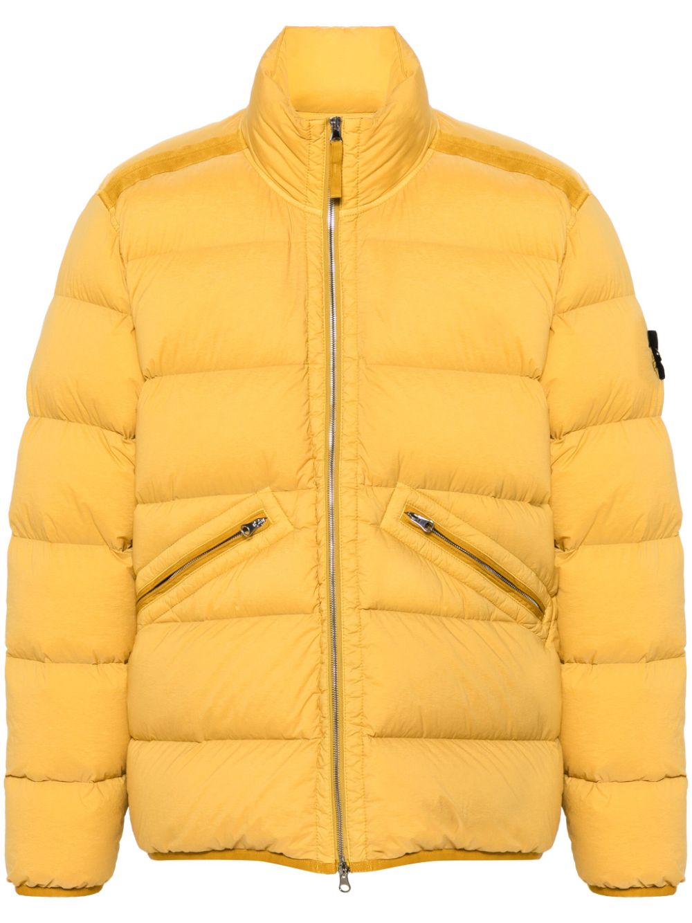 Stone Island Compass-badge jacket - Yellow von Stone Island