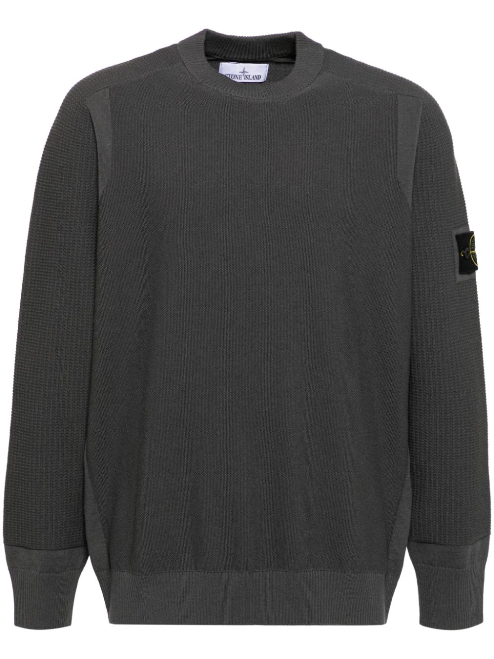 Stone Island Compass-badge jumper - Grey von Stone Island