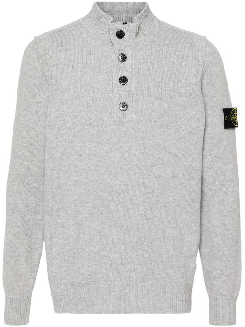 Stone Island Compass-badge jumper - Grey von Stone Island