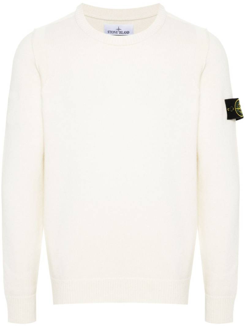 Stone Island Compass-badge jumper - Neutrals von Stone Island