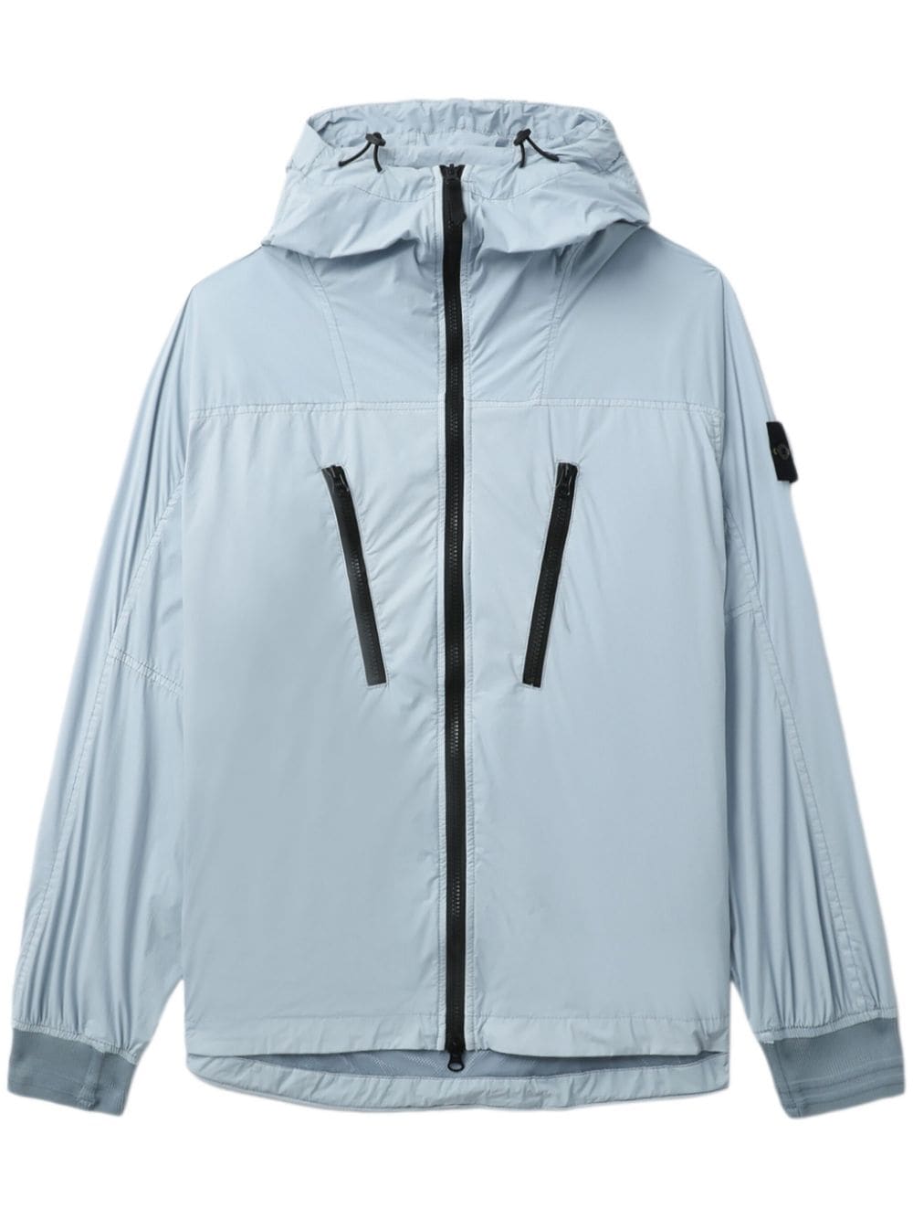 Stone Island Compass-badge lightweight jacket - Blue von Stone Island