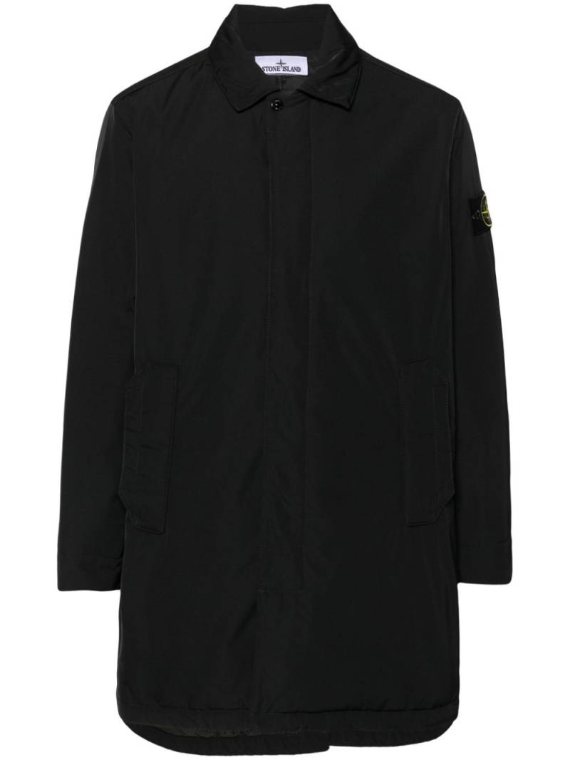 Stone Island Compass-badge padded coat - Black von Stone Island