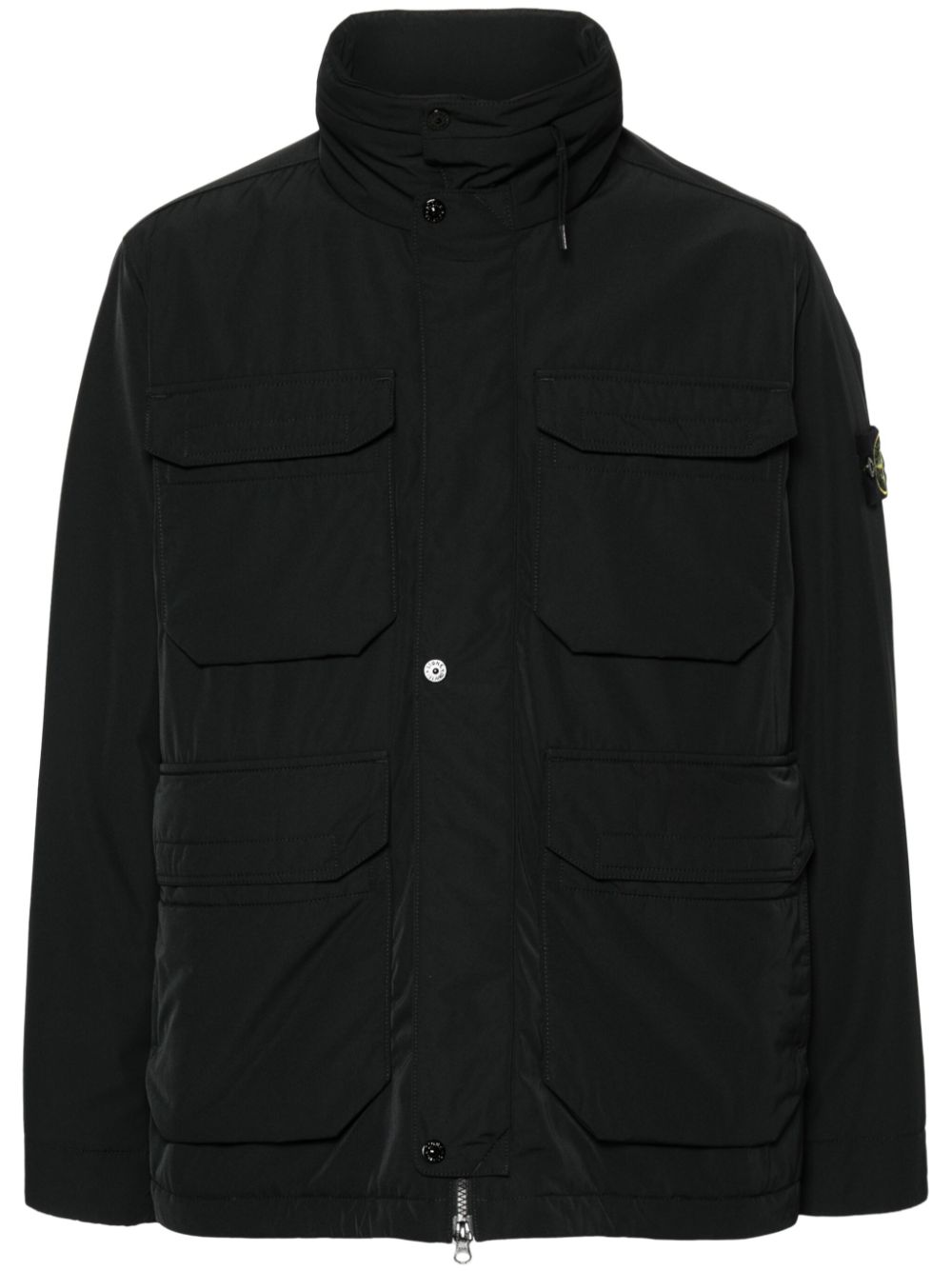 Stone Island Compass-badge puffer jacket - Black von Stone Island