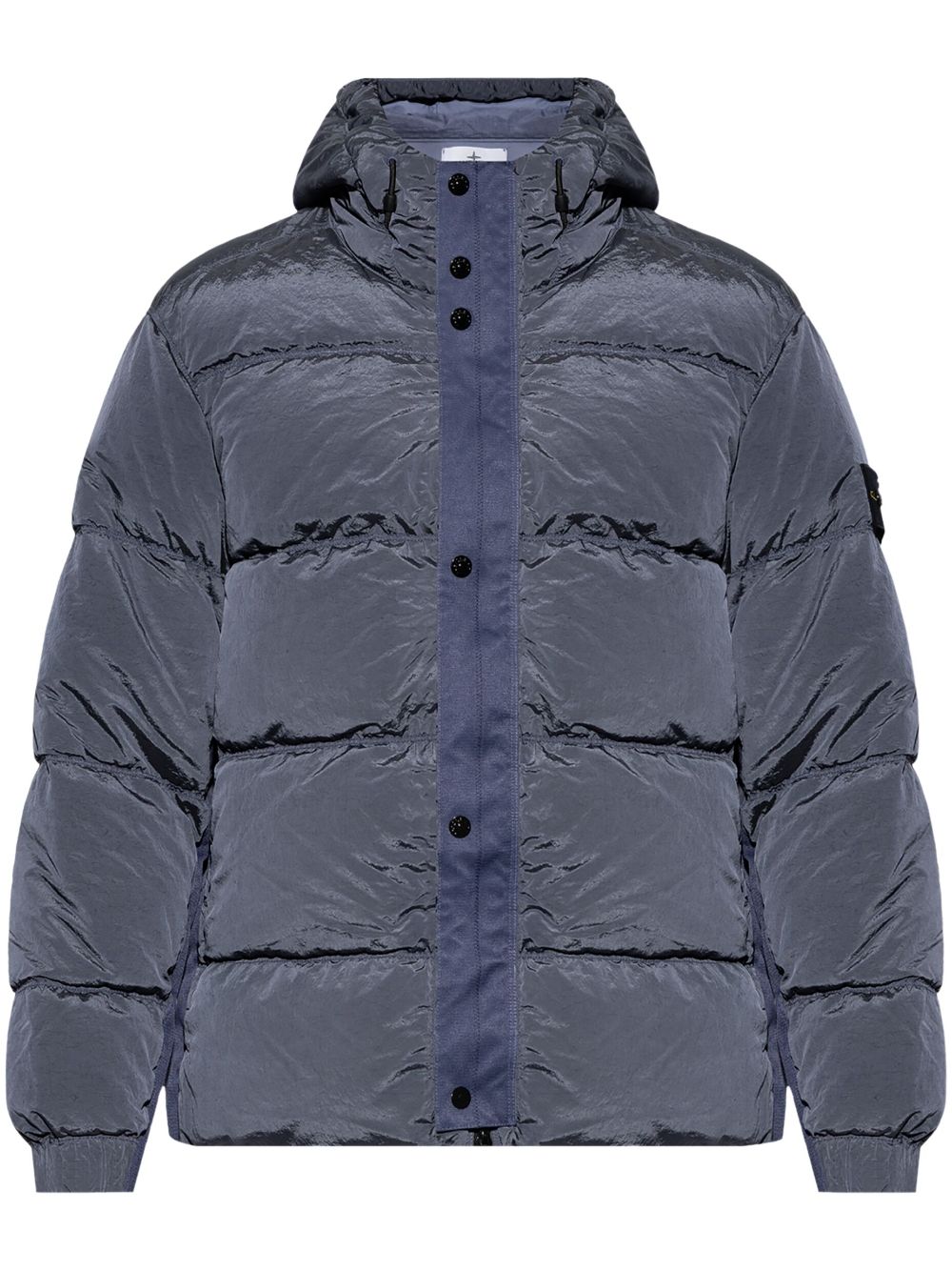 Stone Island Compass-badge puffer jacket - Blue von Stone Island