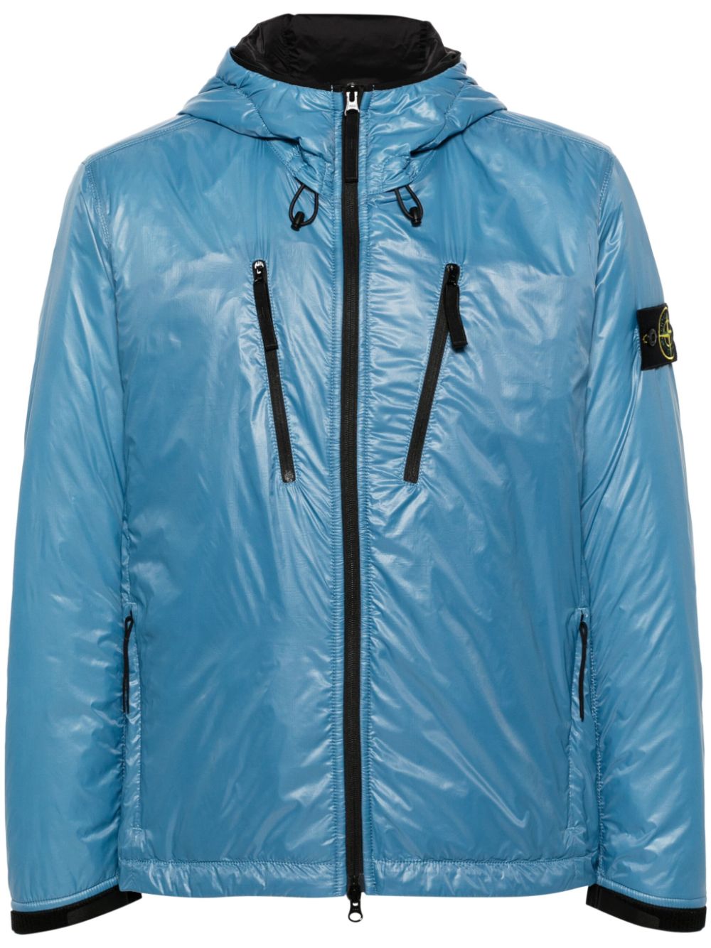 Stone Island Compass-badge puffer jacket - Blue von Stone Island