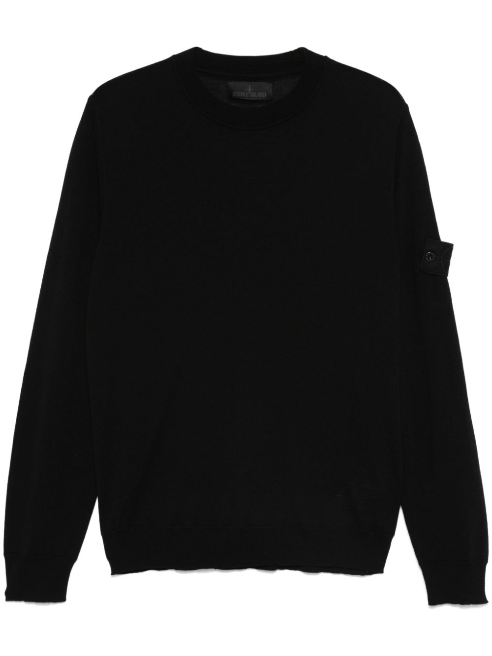 Stone Island Compass-badge sweater - Black von Stone Island