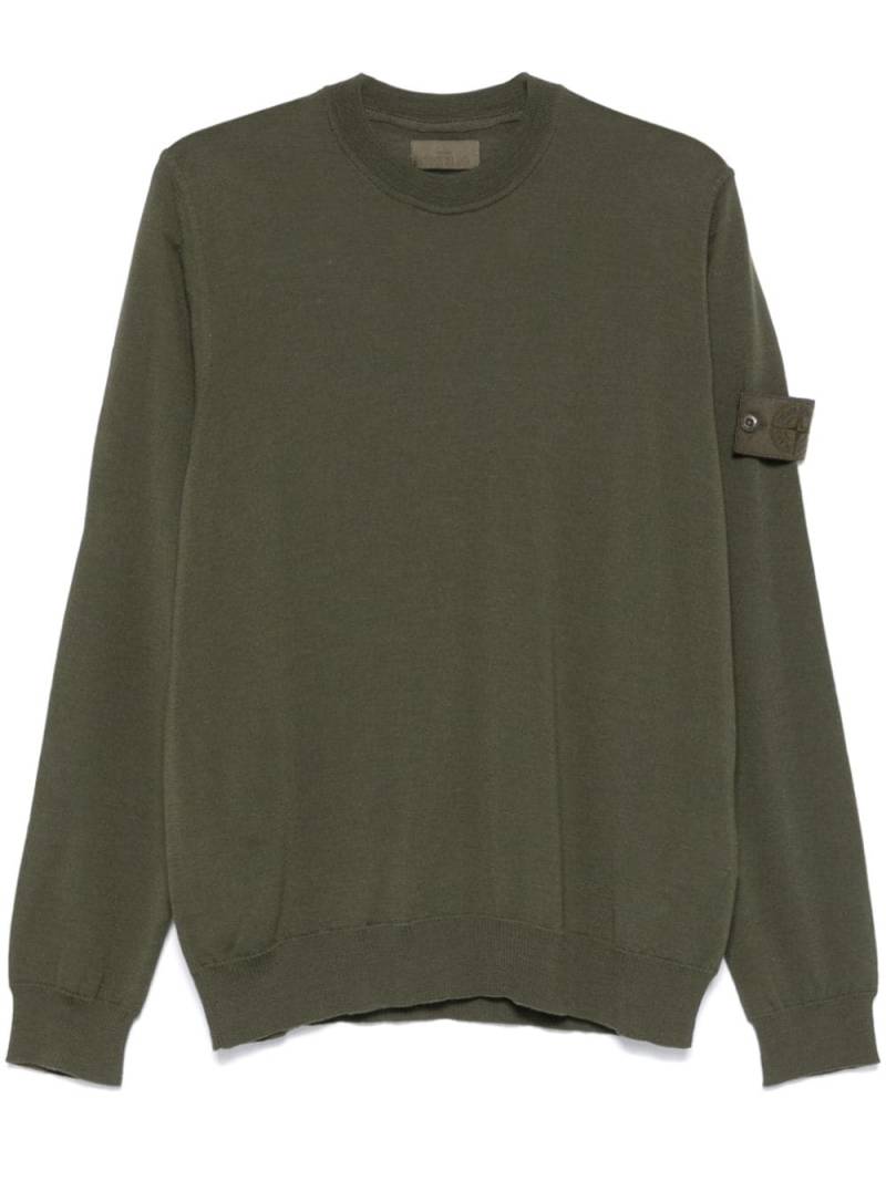 Stone Island Compass-badge sweater - Green von Stone Island