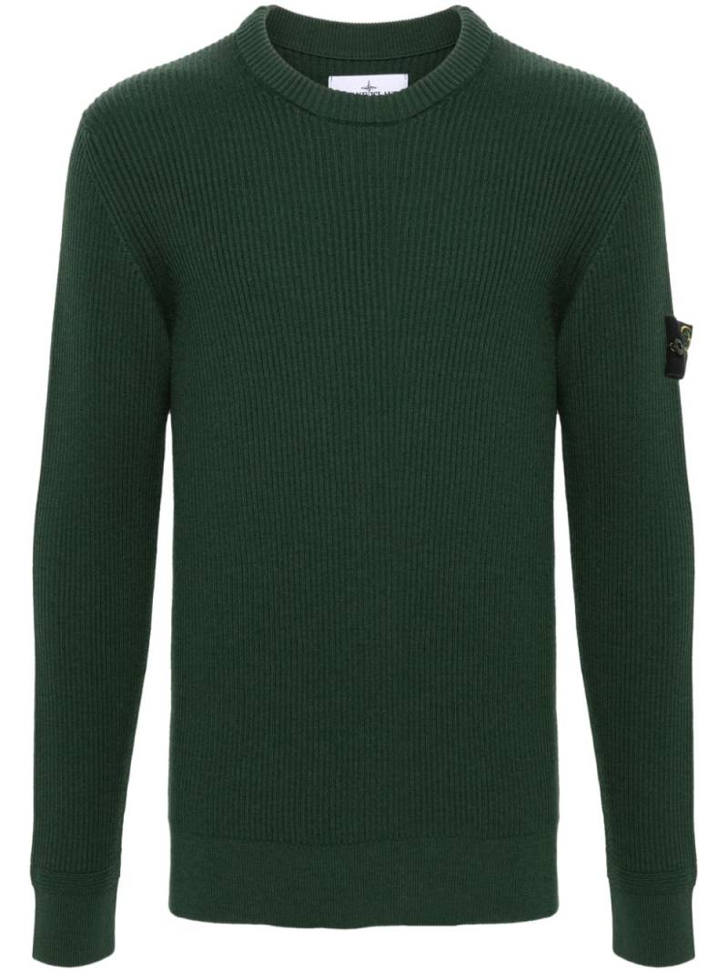 Stone Island Compass-badge sweater - Green von Stone Island