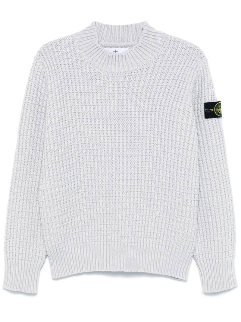 Stone Island Compass-badge sweater - Grey von Stone Island