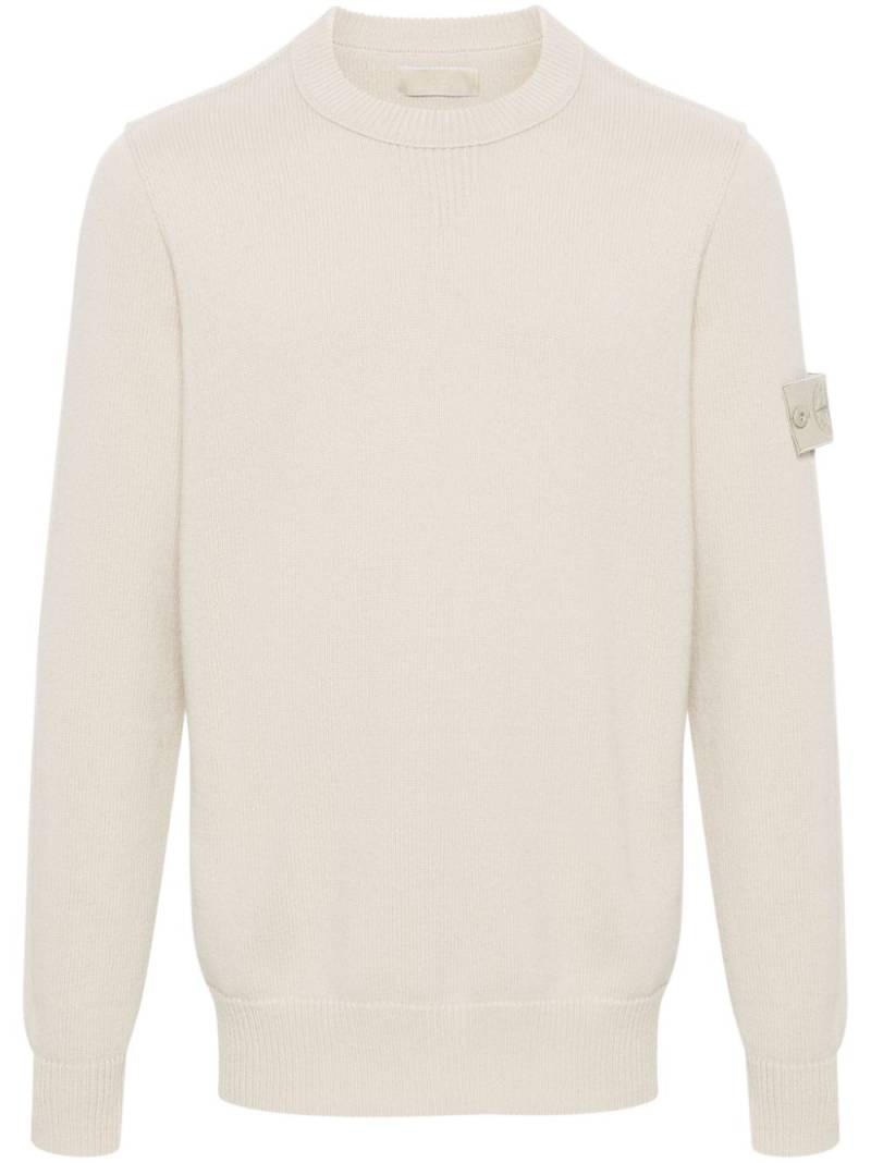 Stone Island Compass-badge sweater - Neutrals von Stone Island