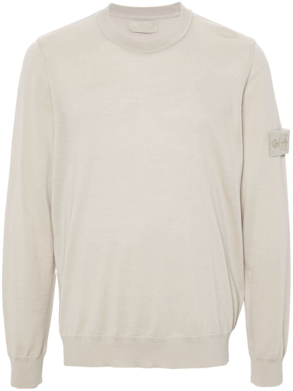 Stone Island Compass-badge sweater - Neutrals von Stone Island