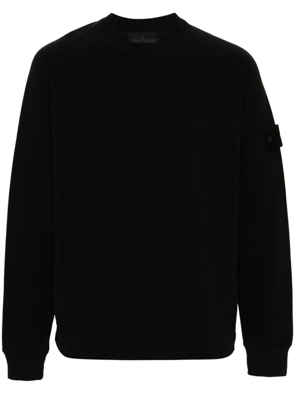 Stone Island Compass-badge sweatshirt - Black von Stone Island