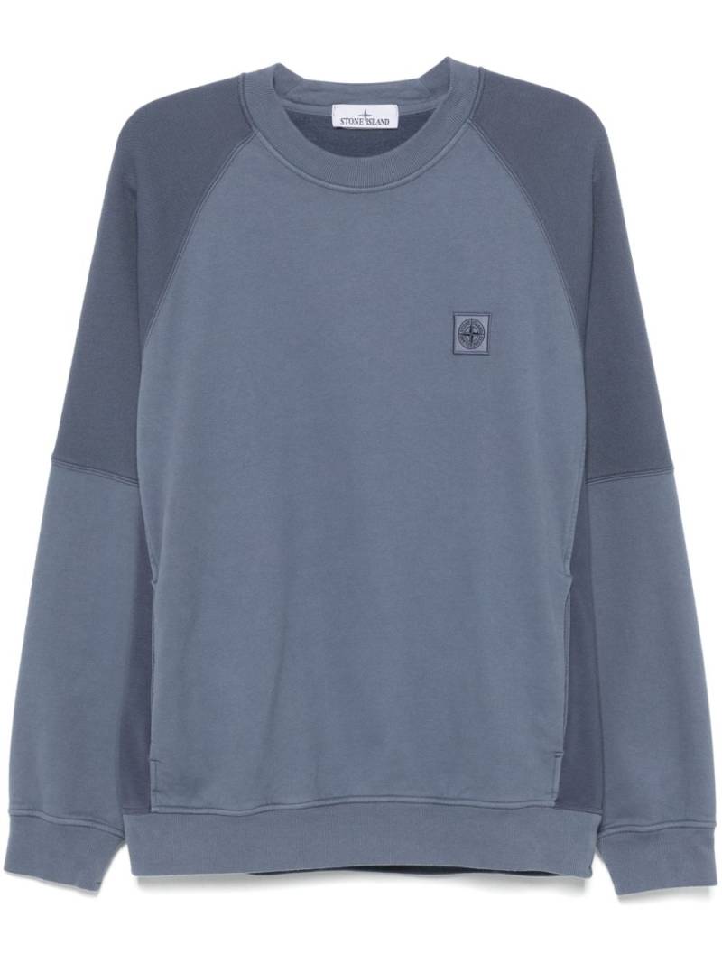 Stone Island Compass-badge sweatshirt - Blue von Stone Island