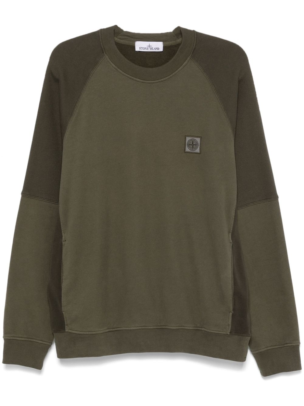 Stone Island Compass-badge sweatshirt - Green von Stone Island