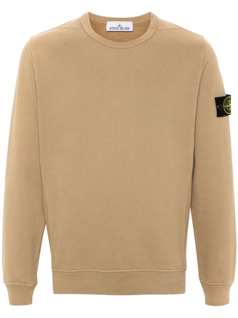 Stone Island Compass-badge sweatshirt - Neutrals von Stone Island