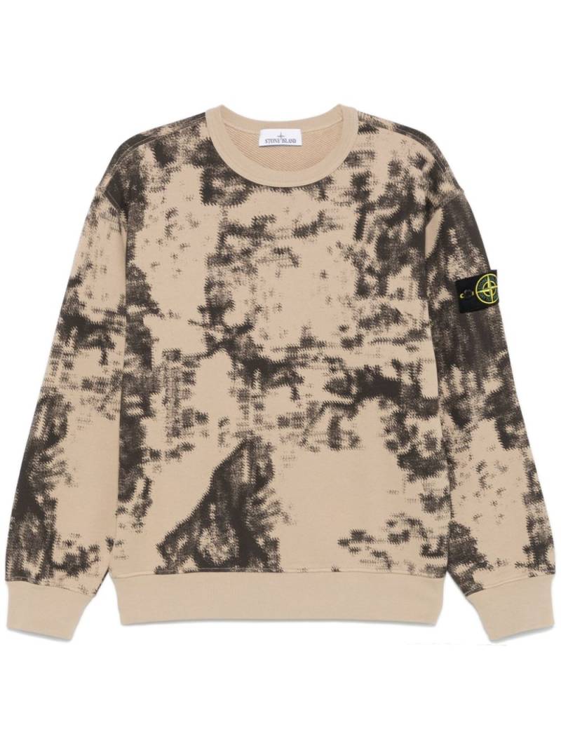 Stone Island Compass-badge sweatshirt - Neutrals von Stone Island