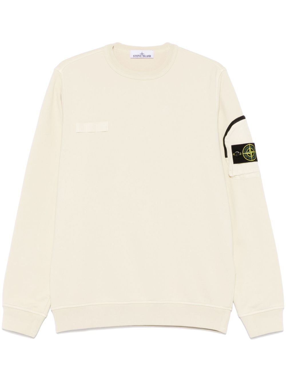 Stone Island Compass-badge sweatshirt - Neutrals von Stone Island