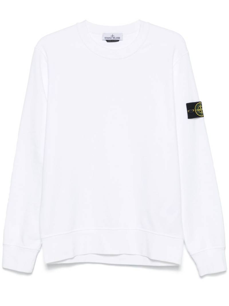 Stone Island Compass-badge sweatshirt - White von Stone Island