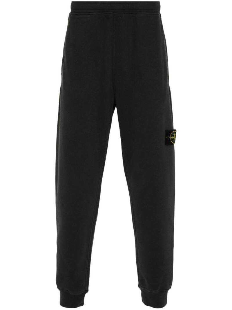 Stone Island Compass-badge tapered trousers - Grey von Stone Island