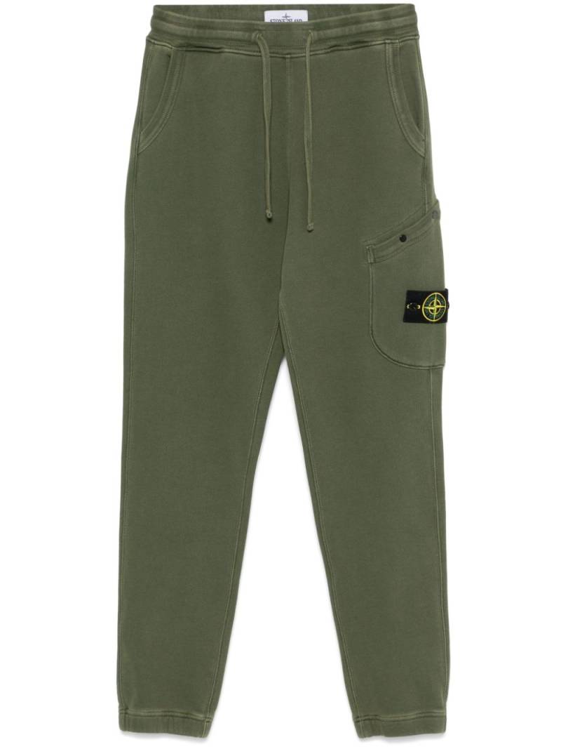 Stone Island Compass-badge track pants - Green von Stone Island