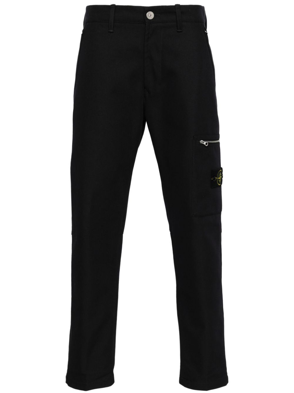 Stone Island Compass-badge trousers - Blue von Stone Island