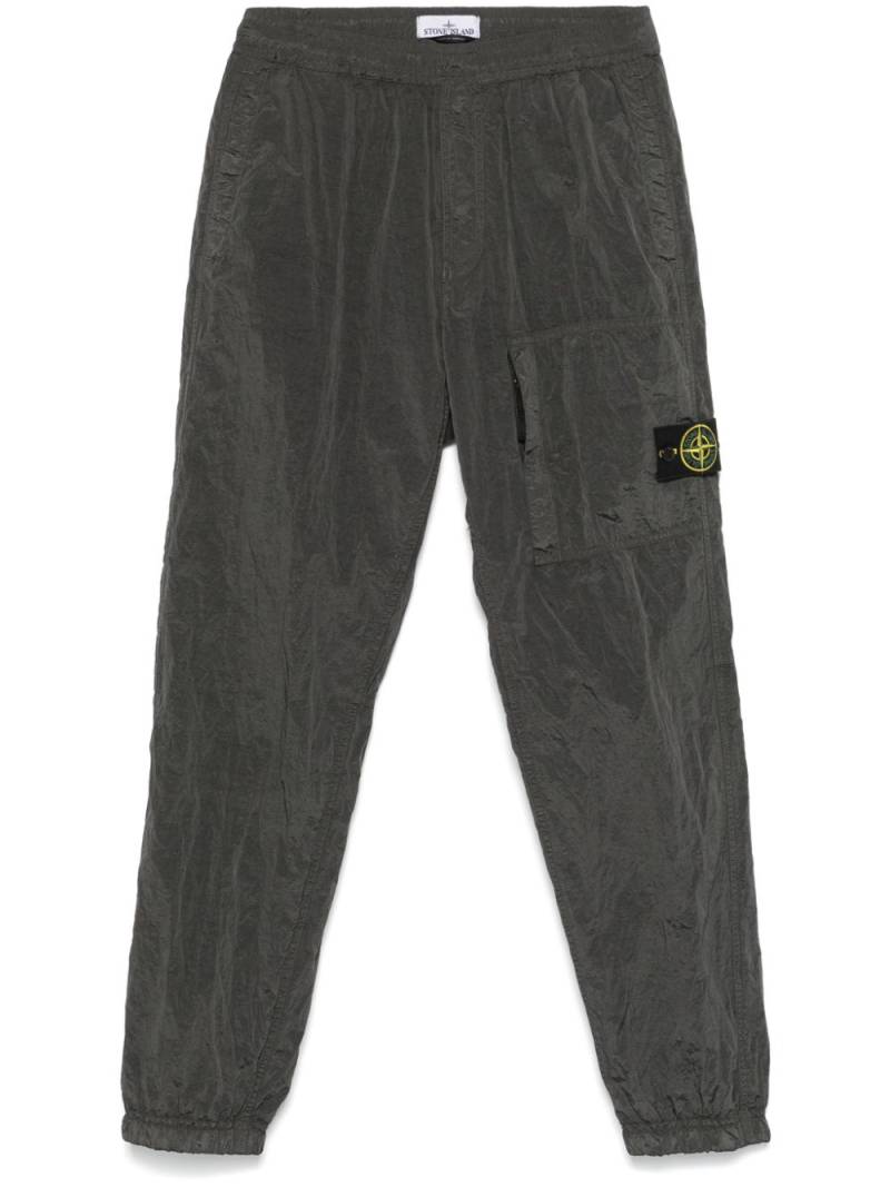 Stone Island Compass-badge trousers - Grey von Stone Island